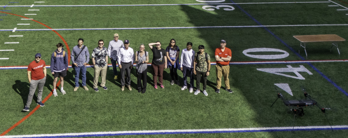 Drone Day 2024, Bear Down Field, afternoon drone flying participants