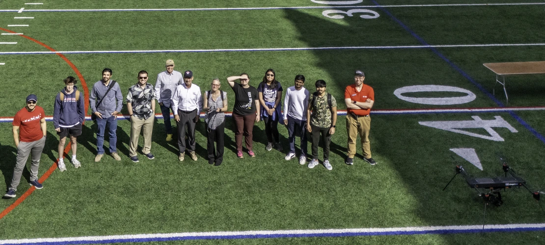 Drone Day 2024, Bear Down Field, afternoon drone flying participants